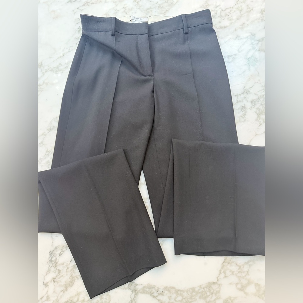 Givenchy Elegant Black Wool Pants - image 6